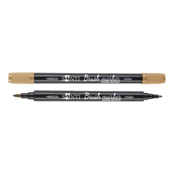 Маркер акварельный Santi Brush Marker песочный (391084)