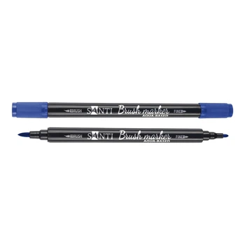 Маркер акварельный Santi Brush Marker синий кобальт (391073)