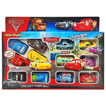 Набор машинок 757-8 Cars Тачки Маквин, 12 шт, машинки 6.5 см