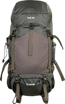 Туристический рюкзак Tramp Trek 68х30х25 см 40 л Серый (UTRP-057-grey)