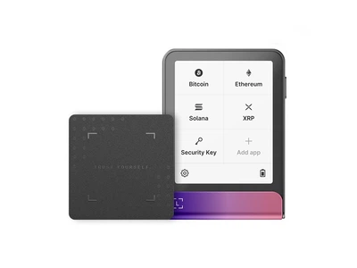 Криптокошелек Ledger Flex + карточка Ledger Recovery Key, Crimson Magenta (flex-enfres_CM_nai)