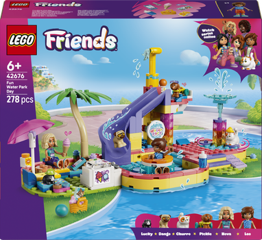 Конструктор LEGO Friends Веселий день в аквапарку 278 деталей (42676)