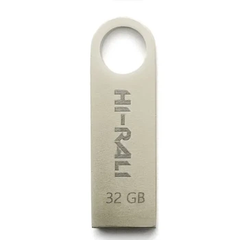 Флешка Hi-Rali 32GB Shuttle срібло
