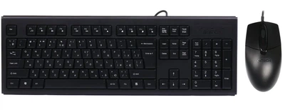 Комплект дротовий A4Tech KR-8372S (Black)