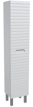 Пенал Milleau PARALLEL 35см в ванную комнату, белый