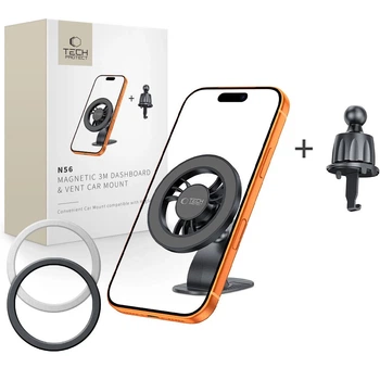 Автодержатель Tech-Protect N56 Magnetic Black with MagSafe (5906302339525)