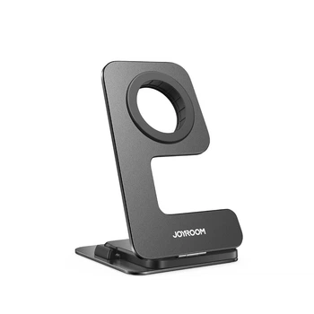 Беспроводная зарядка Joyroom для смарт-часов Черная (6956116763602)