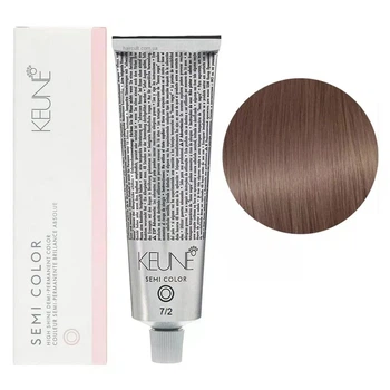 Фарба тонуюча безаміачна для волосся Keune Semi Color 7.2 Medium Pearl Blonde 60 мл