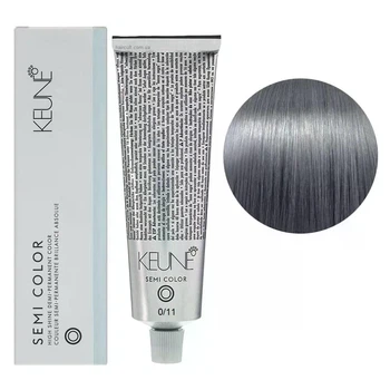 Фарба тонуюча безаміачна для волосся Keune Semi Color 0.11 Ash Blue 60 мл