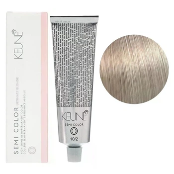 Фарба тонуюча безаміачна для волосся Keune Semi Color 10.2 Lightest Pearl Blonde 60 мл