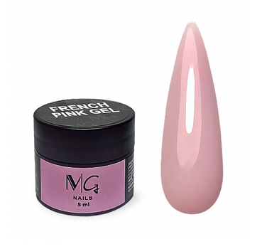 Гель для наращивания ногтей MG Nail Dark French Pink 5 мл