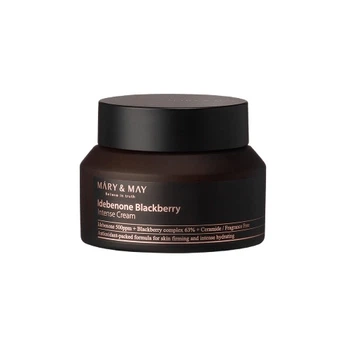 Интенсивный крем для лица с идебеноном и комплексом ежевики Mary&May Idebenone Blackberry Complex Intensive Total Care Cream 70 мл