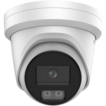 Камера відеоспостереження Hikvision 4 МП DS-2CD2347G3-LIY ColorVu 4 мм IP67 біла
