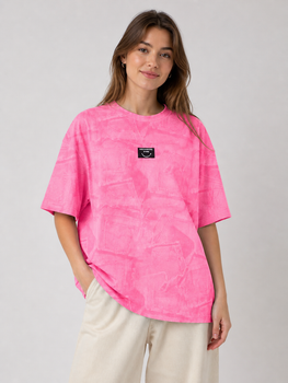 Модна жіноча футболка малинова (N1576) one size
