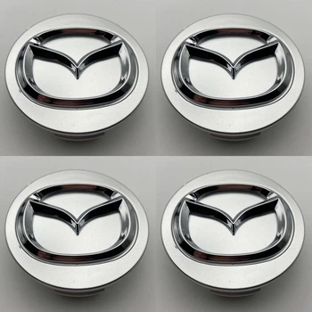 Колпачки на диски Mazda BBM237190 57 мм 52 мм мм серые мазда заглушки в диски