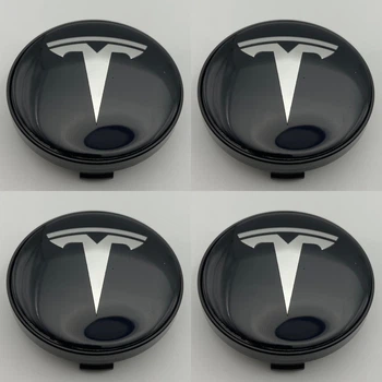 Колпачки заглушки TESLA 60 мм 56 мм в диски