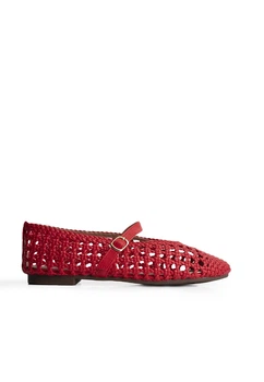 Балетки жіночі Loretta 6256/Red/E552-9/B 38 Червоний