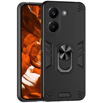 Защитный чехол Deexe Hybrid Shell для Xiaomi Poco X8 Pro - Black