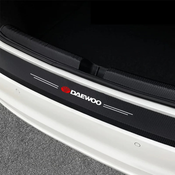 Захисна плівка накладка на бампер для DAEWOO Чорний Карбон наклейки світловідбивні написи деоо lanos