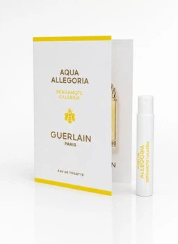 Туалетна вода унісекс Guerlain Aqua Allegoria Bergamote Calabria 1 мл пробник