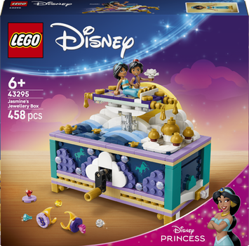 Конструктор LEGO Disney Princess Скринька для коштовностей Жасмін 458 деталей (43295)