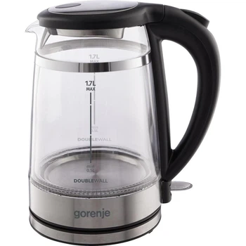 Електрочайник Gorenje K17GDW (KEG5818-GS) Stainless steel UA