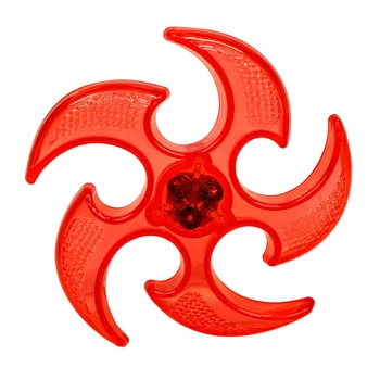 Летающий бумеранг SB2306(Red) резина, со светом, 15 см, в пакете
