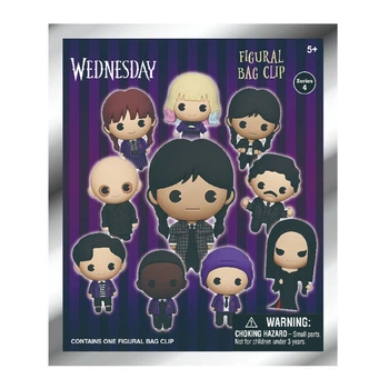 Игровая фигурка на клипсе Monogram Уэнсдэй S4 12 видов