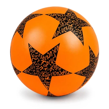 Детский резиновый мяч Звезда RB20302(Orange) 60 грамм, диаметр 18 см Bambi RB20302(Orange)