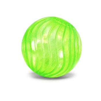 Детский мяч Попрыгунчик Диско PR2516(Green) светящийся, 6,5 см