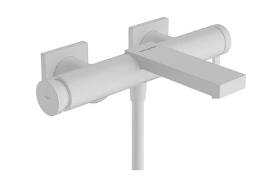 Змішувач hansgrohe Tecturis E для ванни, білий матовий 73420700