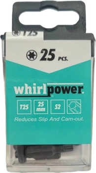 Біта Whirlpower Torx 1/4 T x 25 x 25 мм 25 шт (4710616718553)