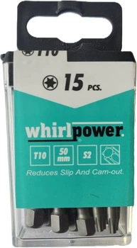Біта Whirlpower Torx 1/4 T x 15 x 50 мм 15 шт (4710616718591)