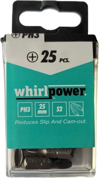 Bit Whirlpower PH3 RSC 1/4 3 x 25 mm 25 szt (4710616718454)