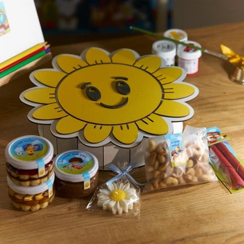 Солодка подяка вихователю “Сонечко вдячності” HoneyTime на день вихователя, день вчителя, у садочок, у школу, директору, випускний (10205)
