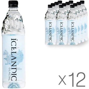 Упаковка минеральной негазированной воды Icelandic Glacial, 12 шт. х 1 л, ПЭТ