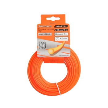 Леска для триммера 2,7 мм 15 м круг Sturmax GTL-2.7-0