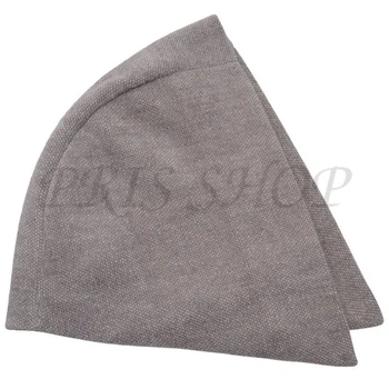Капор женский вискозный утепленный флисом на кнопке Lirus ШанельК Универсальный Дым