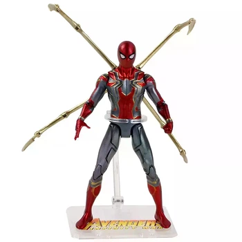 Фигурка Человек-Паук 17 см — коллекционная action-статуэтка Marvel из фильма Мстители: Война бесконечности