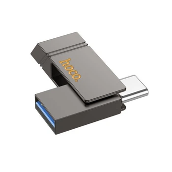 Флеш-накопитель HOCO UD14 256GB Type-C флешка USB 3.2 Серый