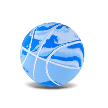 Дитячий м'яч Баскетбол PR2519(Blue) гумовий 6 см