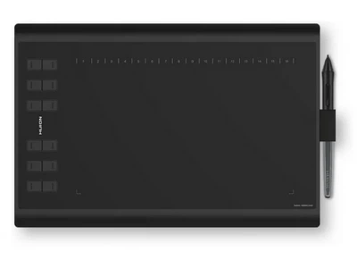 Графический планшет Huion H1060P + перчатка, Black