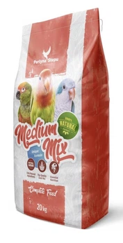 Зерносмесь для средних попугаев - Перлина Степу: MEDIUM MIX 20 кг
