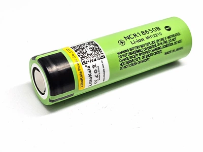 Акумулятор плоский плюс Liitokala NCR18650B 18650 3400 mah (780252305) Зелений
