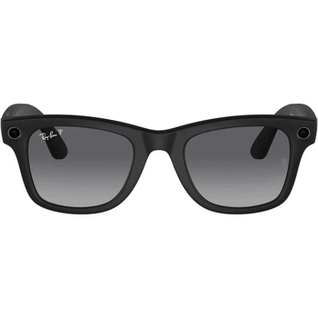 Смарт-очки Ray-Ban Meta Wayfarer Gen 2 Large Matte Black Frame / Gradient Graphite Polarized Lenses (RW4012 601ST3 53-22)