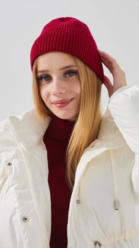 Шапка детская унисекс LAWA KBA02301 One Size Бордовый shop (2888000018373)