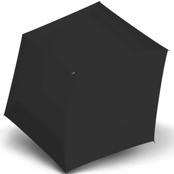 Парасоля Knirps механічна Mini Midnight Black Kn95-8010-1001