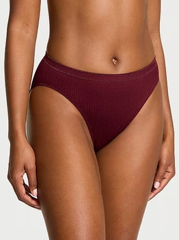 Трусики сліпи жіночі Victoria's Secret 27183333 XS Бордові (26299514951)