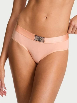 Трусики хіпстери жіночі бавовняні Victoria's Secret 27220312 L Персикові (293779546876)