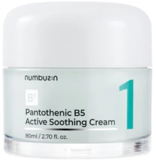 Krem do twarzy Numbuzin No.1 Pantothenic B5 Active Soothing kojący 80 ml (8809652583228)
